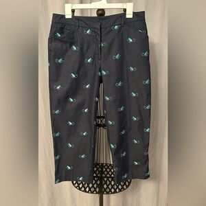 Lilly Pulitzer Pants with Aqua Monkey